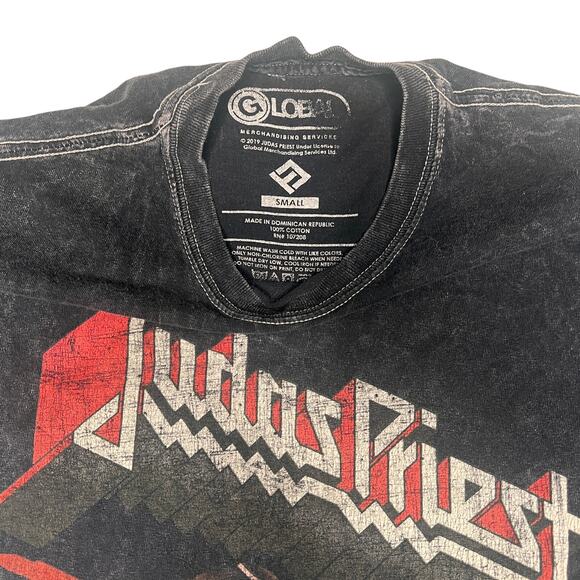 Judas Priest official band tee men’s large 100% Cotton - Picture 3 of 3